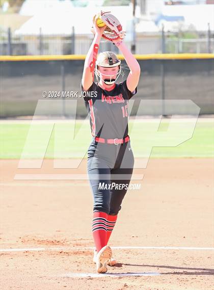 Thumbnail 1 in Empire @ Bourgade Catholic (AIA 3A Quarterfinal) photogallery.