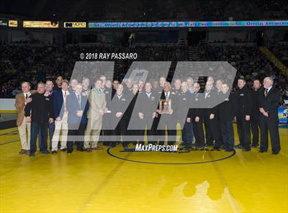 Thumbnail 3 in 2018 NYSPHSAA Wrestling Championships - Podium & Group Shots photogallery.