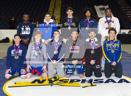 Thumbnail 3 in 2018 NYSPHSAA Wrestling Championships - Podium & Group Shots photogallery.