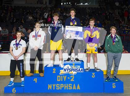 Thumbnail 2 in 2018 NYSPHSAA Wrestling Championships - Podium & Group Shots photogallery.