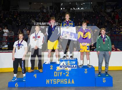 Thumbnail 1 in 2018 NYSPHSAA Wrestling Championships - Podium & Group Shots photogallery.