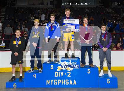 Thumbnail 1 in 2018 NYSPHSAA Wrestling Championships - Podium & Group Shots photogallery.