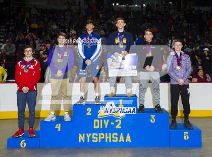 Thumbnail 2 in 2018 NYSPHSAA Wrestling Championships - Podium & Group Shots photogallery.