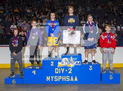 Thumbnail 2 in 2018 NYSPHSAA Wrestling Championships - Podium & Group Shots photogallery.