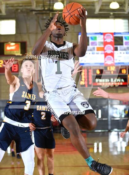 Thumbnail 2 in Fairmont Prep vs. Crean Lutheran (Nike Extravaganza) photogallery.