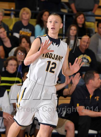 Thumbnail 2 in Rio Americano vs. Oak Ridge (Trojan Toss-Up) photogallery.