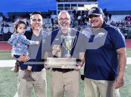 Thumbnail 1 in NFL Yet Academy vs. Yuma Catholic (AIA 3A Final Award Photos) photogallery.