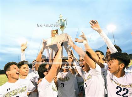 Thumbnail 1 in NFL Yet Academy vs. Yuma Catholic (AIA 3A Final Award Photos) photogallery.