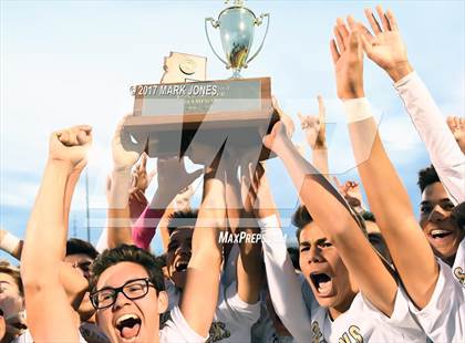 Thumbnail 1 in NFL Yet Academy vs. Yuma Catholic (AIA 3A Final Award Photos) photogallery.
