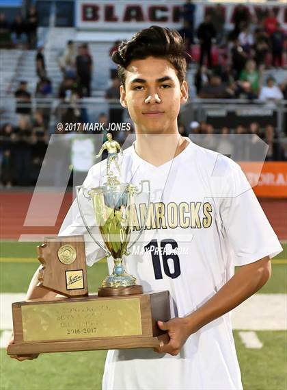 Thumbnail 1 in NFL Yet Academy vs. Yuma Catholic (AIA 3A Final Award Photos) photogallery.