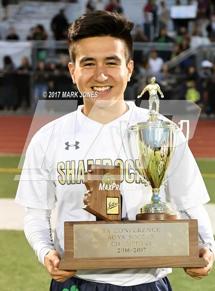 Thumbnail 1 in NFL Yet Academy vs. Yuma Catholic (AIA 3A Final Award Photos) photogallery.