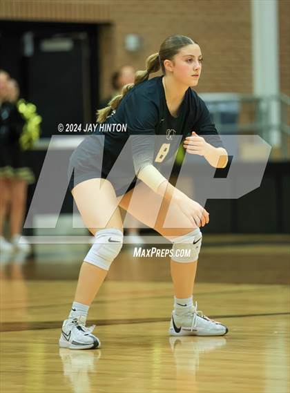 Thumbnail 3 in Whitewright vs. Valley Mills (UIL Volleyball 2A Region 2 Semi) photogallery.