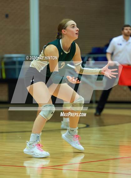 Thumbnail 3 in Whitewright vs. Valley Mills (UIL Volleyball 2A Region 2 Semi) photogallery.