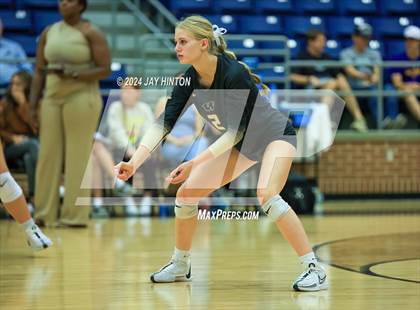 Thumbnail 3 in Whitewright vs. Valley Mills (UIL Volleyball 2A Region 2 Semi) photogallery.