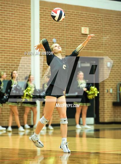 Thumbnail 2 in Whitewright vs. Valley Mills (UIL Volleyball 2A Region 2 Semi) photogallery.