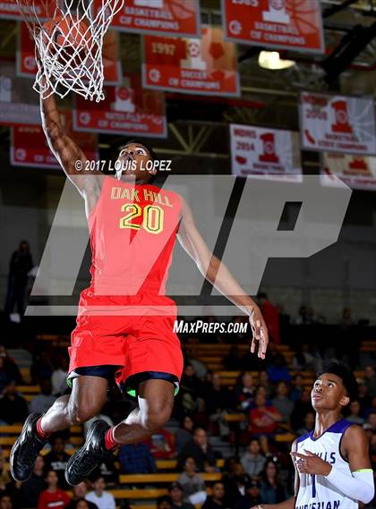 Thumbnail 2 in Foothills Christian vs. Oak Hill Academy (Nike Extravaganza) photogallery.
