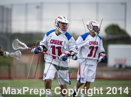 Thumbnail 3 in Cherry Creek vs. Rock Canyon (CHSAA 5A Quarterfinal Playoff) photogallery.