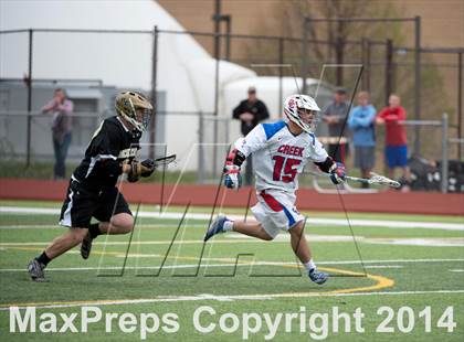 Thumbnail 2 in Cherry Creek vs. Rock Canyon (CHSAA 5A Quarterfinal Playoff) photogallery.