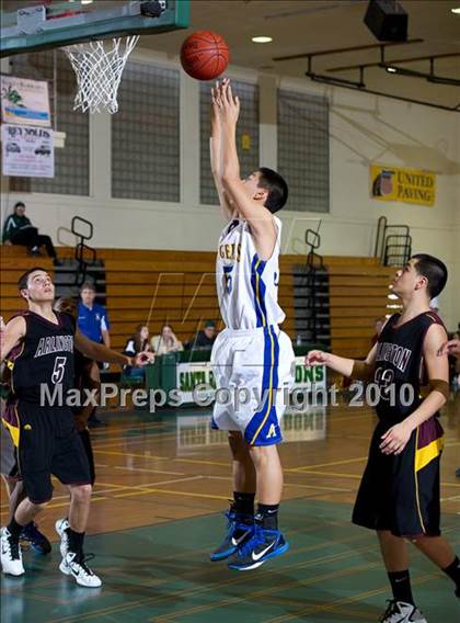 Thumbnail 3 in Arlington vs. Agoura (Santa Barbara Holiday Classic Tournament) photogallery.