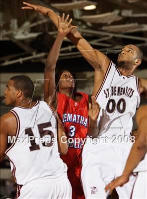 Thumbnail 2 in DeMatha Catholic vs St. Benedict's (Spalding Hoophall Classic) photogallery.
