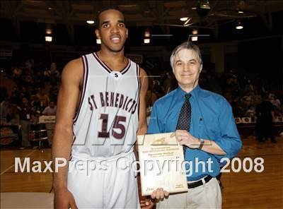 Thumbnail 2 in DeMatha Catholic vs St. Benedict's (Spalding Hoophall Classic) photogallery.