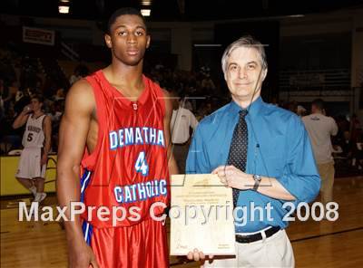 Thumbnail 3 in DeMatha Catholic vs St. Benedict's (Spalding Hoophall Classic) photogallery.