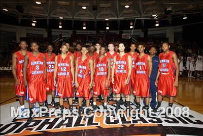 Thumbnail 2 in DeMatha Catholic vs St. Benedict's (Spalding Hoophall Classic) photogallery.