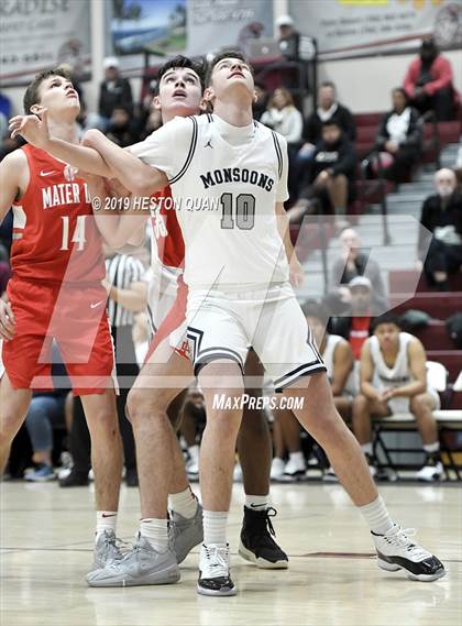 Thumbnail 1 in Mater Dei vs. Mayfair (Rancho Mirage Holiday Invitational) photogallery.