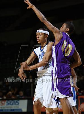 Thumbnail 2 in Trenton Catholic Academy vs Bishop Loughlin (Prime Time Shootout) photogallery.