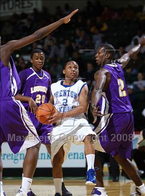 Thumbnail 1 in Trenton Catholic Academy vs Bishop Loughlin (Prime Time Shootout) photogallery.
