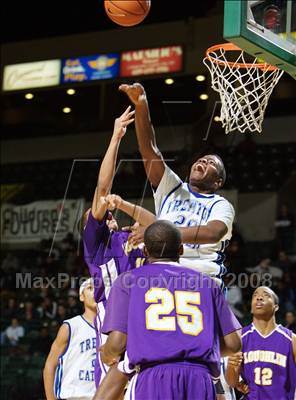 Thumbnail 1 in Trenton Catholic Academy vs Bishop Loughlin (Prime Time Shootout) photogallery.