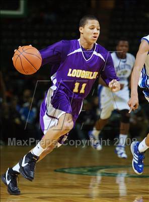 Thumbnail 1 in Trenton Catholic Academy vs Bishop Loughlin (Prime Time Shootout) photogallery.