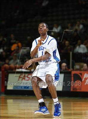 Thumbnail 2 in Trenton Catholic Academy vs Bishop Loughlin (Prime Time Shootout) photogallery.