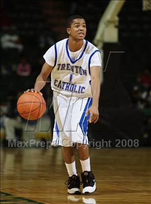 Thumbnail 2 in Trenton Catholic Academy vs Bishop Loughlin (Prime Time Shootout) photogallery.