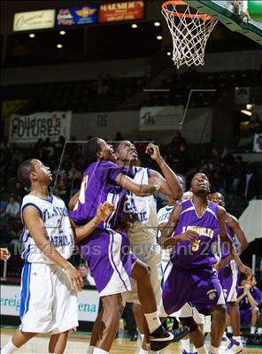 Thumbnail 1 in Trenton Catholic Academy vs Bishop Loughlin (Prime Time Shootout) photogallery.