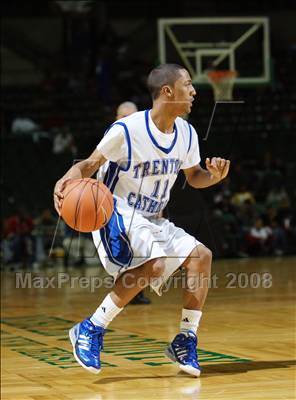Thumbnail 1 in Trenton Catholic Academy vs Bishop Loughlin (Prime Time Shootout) photogallery.