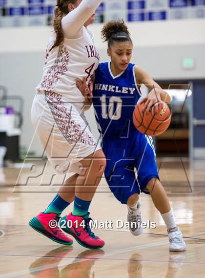 Thumbnail 1 in Cheyenne Mountain vs. Hinkley (Douglas County Tournament) photogallery.