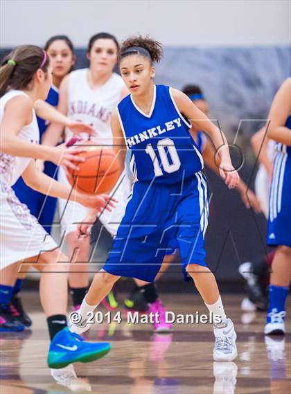 Thumbnail 2 in Cheyenne Mountain vs. Hinkley (Douglas County Tournament) photogallery.