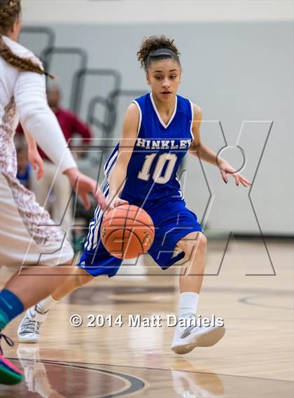 Thumbnail 3 in Cheyenne Mountain vs. Hinkley (Douglas County Tournament) photogallery.