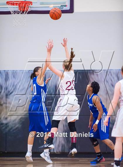 Thumbnail 3 in Cheyenne Mountain vs. Hinkley (Douglas County Tournament) photogallery.