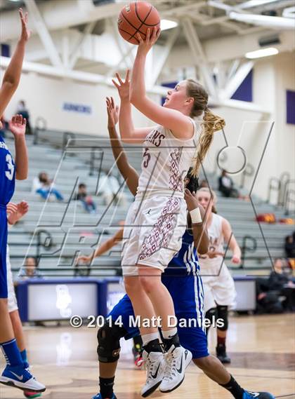 Thumbnail 2 in Cheyenne Mountain vs. Hinkley (Douglas County Tournament) photogallery.