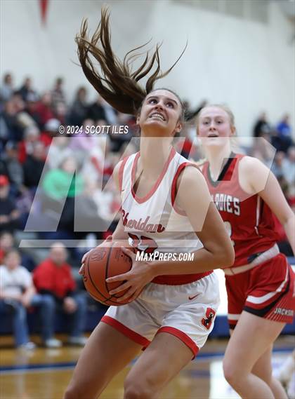 Thumbnail 1 in Jackson vs. Sheridan (OHSAA D2 District Semifinal) photogallery.