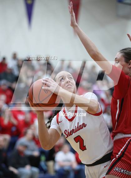 Thumbnail 3 in Jackson vs. Sheridan (OHSAA D2 District Semifinal) photogallery.