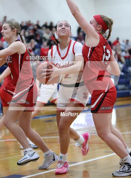 Thumbnail 1 in Jackson vs. Sheridan (OHSAA D2 District Semifinal) photogallery.