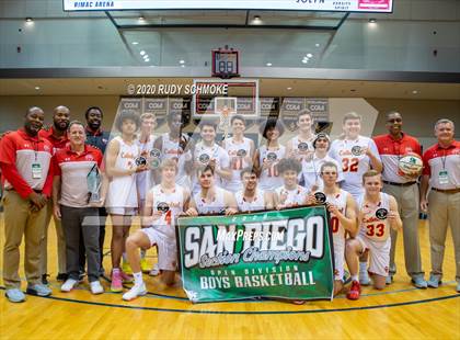 Thumbnail 2 in Torrey Pines vs. Cathedral Catholic (CIF SDS Open Division Finals} photogallery.
