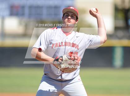 Thumbnail 3 in Fallbrook vs Sweetwater (San Diego Lion's Tournament) photogallery.
