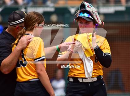 Thumbnail 2 in Brookeland vs. Jonesboro (UIL Softball 1A Final) photogallery.