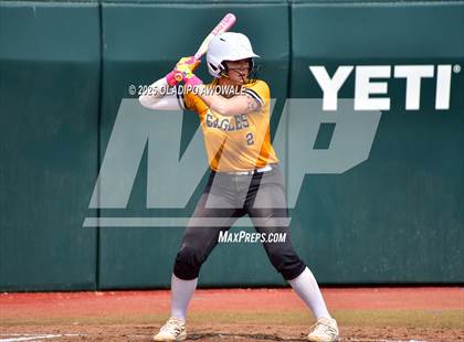Thumbnail 1 in Brookeland vs. Jonesboro (UIL Softball 1A Final) photogallery.