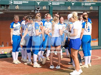 Thumbnail 2 in Brookeland vs. Jonesboro (UIL Softball 1A Final) photogallery.
