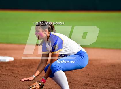 Thumbnail 3 in Brookeland vs. Jonesboro (UIL Softball 1A Final) photogallery.
